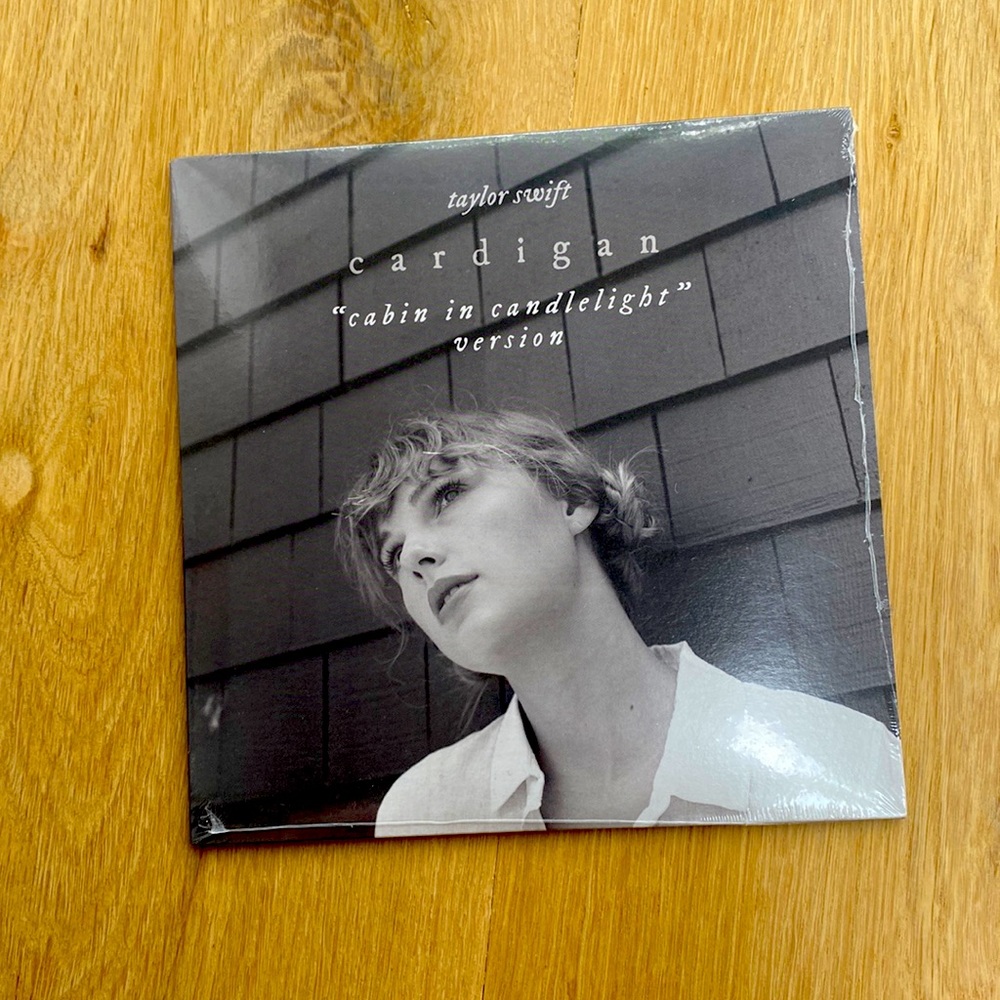 RARE Taylor Swift Cardigan “cabin the candlelight” edition vinyl record, NEW